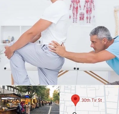 فیزیوتراپی کمردرد در سی تیر
