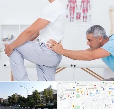 فیزیوتراپی کمردرد در میدان کاج