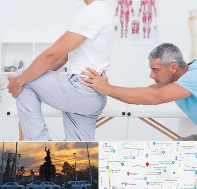 فیزیوتراپی کمردرد در میدان حر