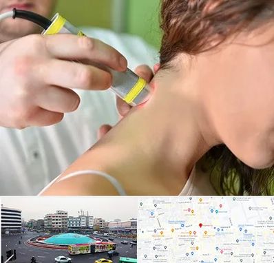 لیزر درمانی در میدان انقلاب