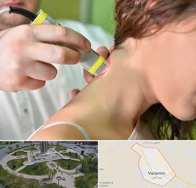 لیزر درمانی در ورامین