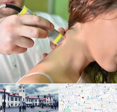 لیزر درمانی در میدان شهرداری رشت