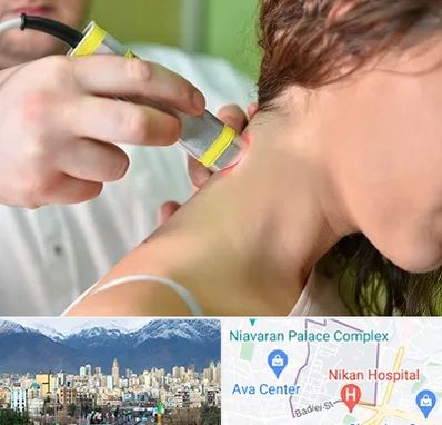 لیزر درمانی در آجودانیه