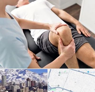 فیزیوتراپی زانو در ازگل