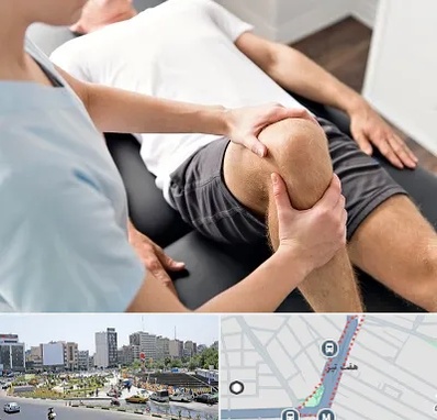 فیزیوتراپی زانو در هفت تیر