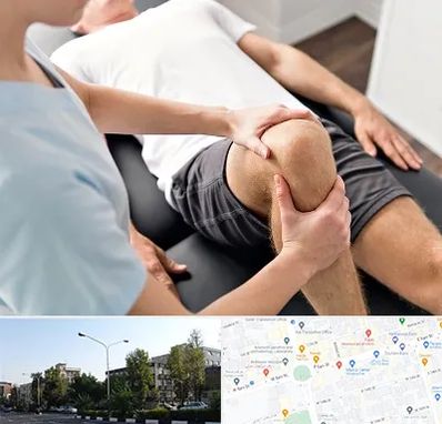 فیزیوتراپی زانو در میدان کاج