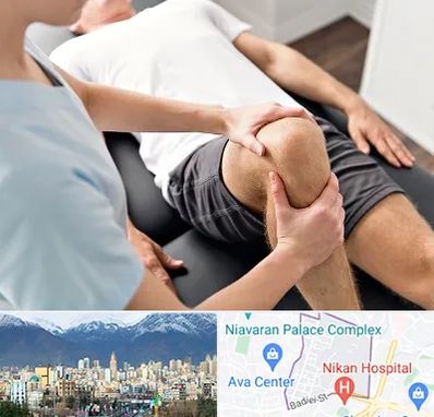 فیزیوتراپی زانو در آجودانیه