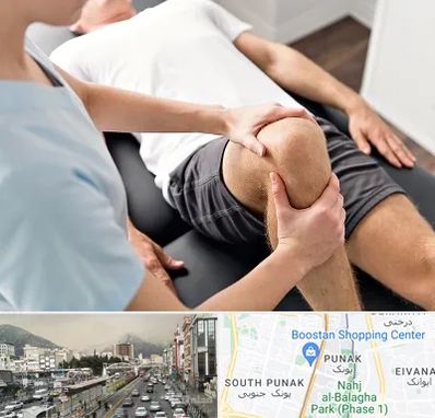 فیزیوتراپی زانو در پونک