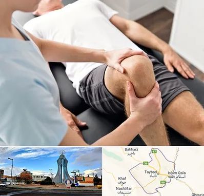 فیزیوتراپی زانو در تایباد