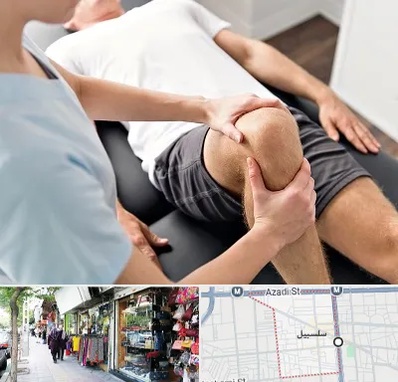فیزیوتراپی زانو در سلسبیل