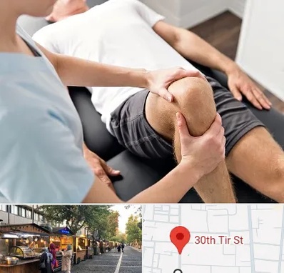 فیزیوتراپی زانو در سی تیر