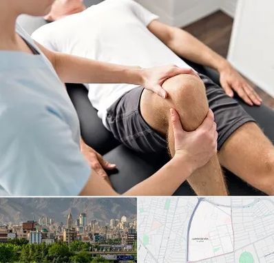 فیزیوتراپی زانو در جمشیدیه