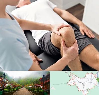 فیزیوتراپی زانو در فومن