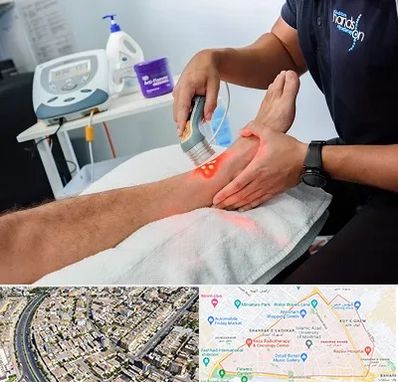 لیزر تراپی در شهرک غرب مشهد