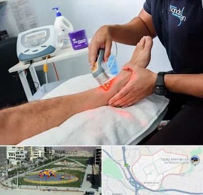 لیزر تراپی در مرزداران تبریز