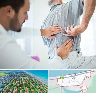فیزیوتراپی دیسک کمر در نور