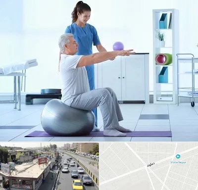 دکتر متخصص فیزیوتراپی در خیابان دماوند