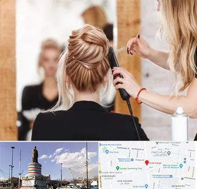 سالن زیبایی در کارگر جنوبی