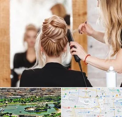 سالن زیبایی در منطقه 9 تهران