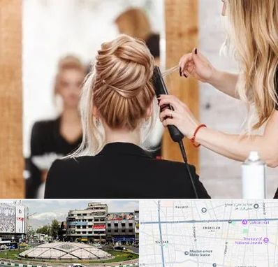 سالن زیبایی در مرکز تهران