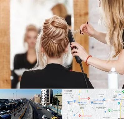 سالن زیبایی در پیروزی