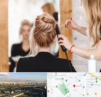 سالن زیبایی در هنگام