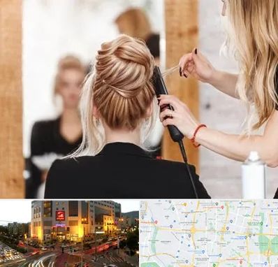 سالن زیبایی در جنت آباد تهران