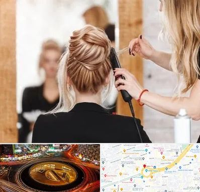 سالن زیبایی در میدان ولیعصر