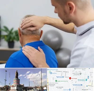 فیزیوتراپی دیسک گردن در کارگر جنوبی