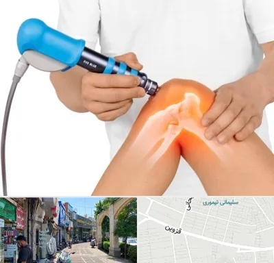 شاک ویو تراپی در خیابان قزوین