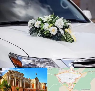 گل آرایی ماشین عروسی در خوی