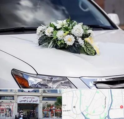 گل آرایی ماشین عروسی در ایران زمین