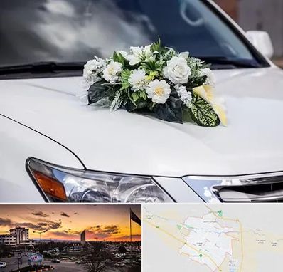 گل آرایی ماشین عروسی در قوچان