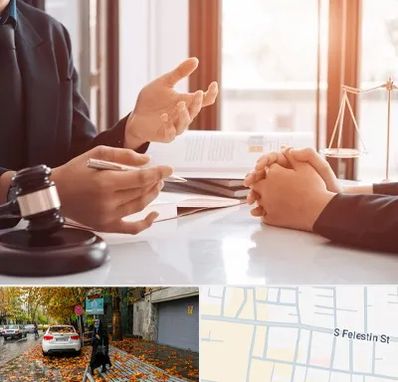 وکیل مهریه در خیابان فلسطین