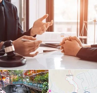 وکیل مهریه در درکه