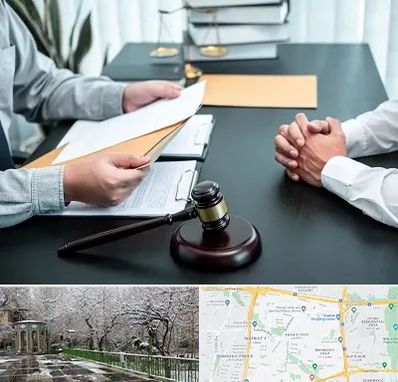 وکیل حضانت در باغ فیض