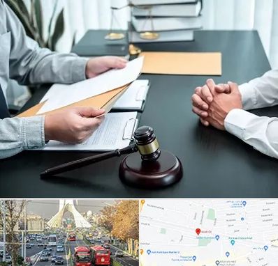 وکیل حضانت در خیابان آزادی