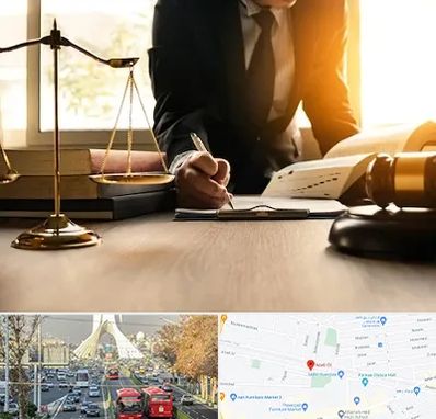 وکیل مالیاتی در خیابان آزادی