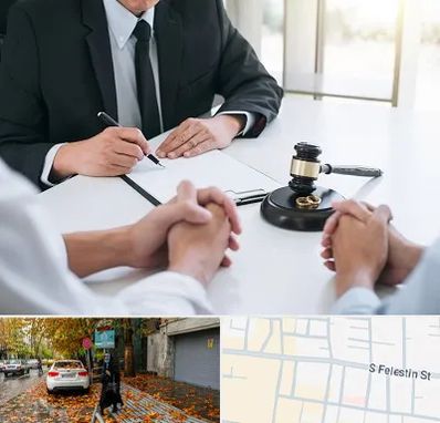 وکیل طلاق در خیابان فلسطین