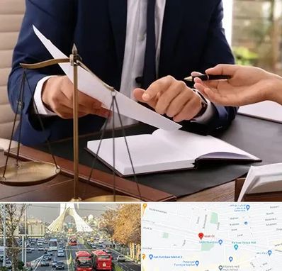 وکیل با تجربه در خیابان آزادی
