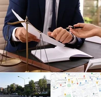 وکیل با تجربه در میدان کاج