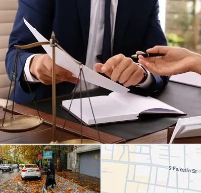 وکیل با تجربه در خیابان فلسطین