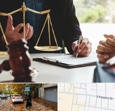 وکیل مهاجرت در خیابان فلسطین