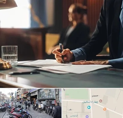 وکیل چک در چهارراه استانبول