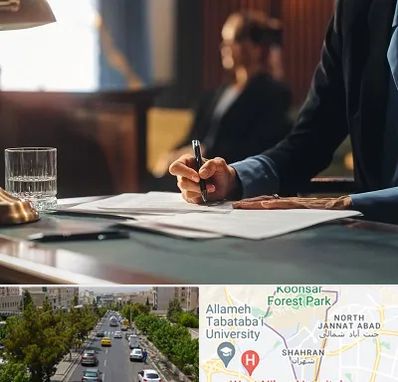 وکیل چک در شهران