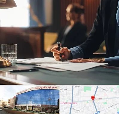 وکیل چک در نصف راه تبریز