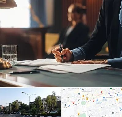 وکیل چک در میدان کاج