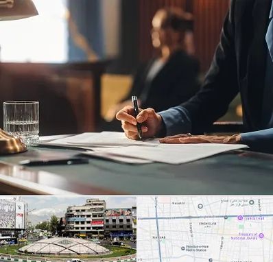 وکیل چک در مرکز تهران