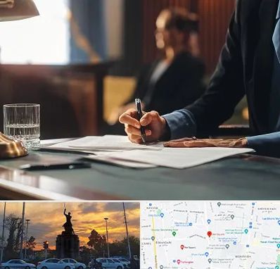 وکیل چک در میدان حر