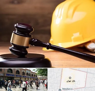 وکیل شهرداری در بازار تهران